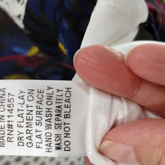 THML Anthropologie sheath dress size small sleeveless tribal black white - Picture 10 of 10